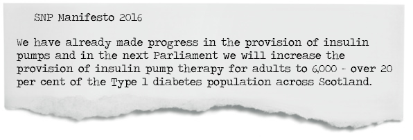 SNP Diabetes Manifesto 2016
