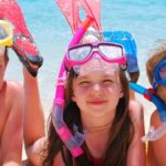 Type 1 diabetes beach holiday