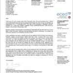 NHS Lothian Libre letter