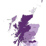 scotland health boards map