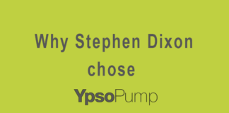 Why Stephen Dixon chose a MyLife Ypsopump from YpsoMed