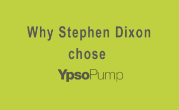 Why Stephen Dixon chose a MyLife Ypsopump from YpsoMed